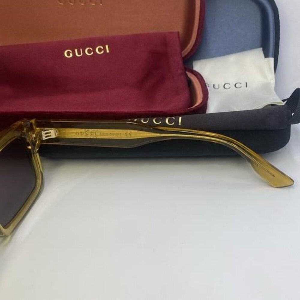 💯- New Authentic Gucci GG1085S 003 New Season Sunglasses - Picture 11 of 12
